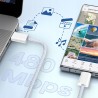 Outlet 2x Kabel ANYSEA AS960 60W Szybkie Ładowanie USB-C - USB-C 1m Biały