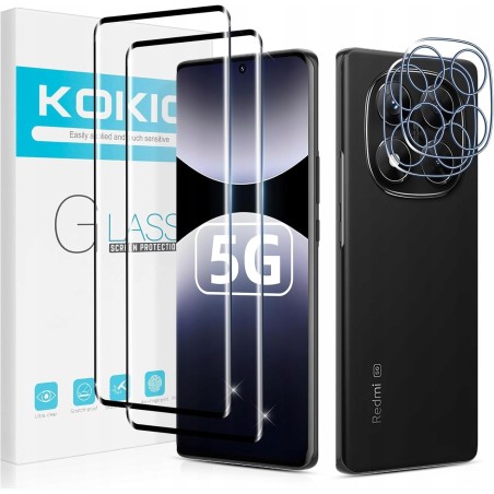 Szkło hartowane Kokio do Xiaomi Redmi Note 14 Pro 5G + obiektyw 2szt.