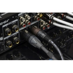 NEUTRIK NL4FXX-W-S Złącze z solidną blokadą skrętu Głośnikowe na kabel