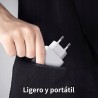 Outlet Adapter Ładowarka BERLS 25 W USB C Szybkie Ładowanie do iPhone Biała
