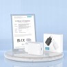 Outlet Adapter Ładowarka BERLS 25 W USB C Szybkie Ładowanie do iPhone Biała