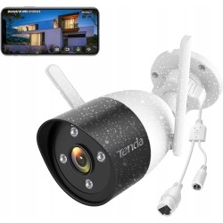 Outlet Tenda CT3 Kamera Monitoringowa Zewnętrzna Wewnętrzna WiFi Kolorowa