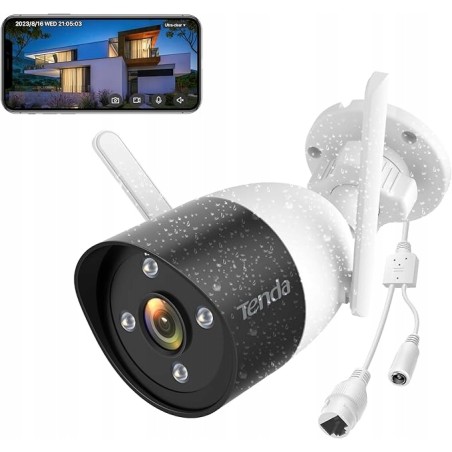 Outlet Tenda CT3 Kamera Monitoringowa Zewnętrzna Wewnętrzna WiFi Kolorowa