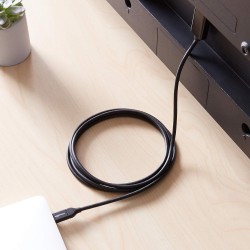 Outlet Kabel AmazonBasic UTCH-L HDMI - USB typ C 1,8 m 4K 30Hz Czarny