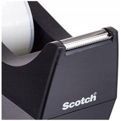 SCOTCH C38 DYSPENSER TAŚMY KLEJĄCEJ + TAŚMA 19MM X 10M CZARNY