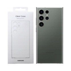 Outlet Oryginalne Etui do Samsung Galaxy S23 Ultra Clear Case Bezbarwne
