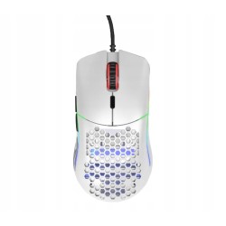 Outlet Myszka Przewodowa Glorious Model O z podświetleniem RGB Matowa Biała