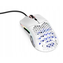Outlet Myszka Przewodowa Glorious Model O z podświetleniem RGB Matowa Biała