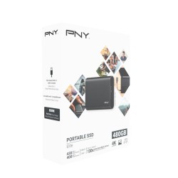 Outlet Dysk zewnętrzny SSD PNY Elite 480GB