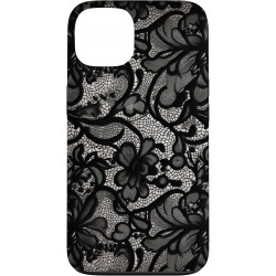 Outlet Etui Apple iPhone 13 Lace Artful Visions czarne koronka vintage TPU