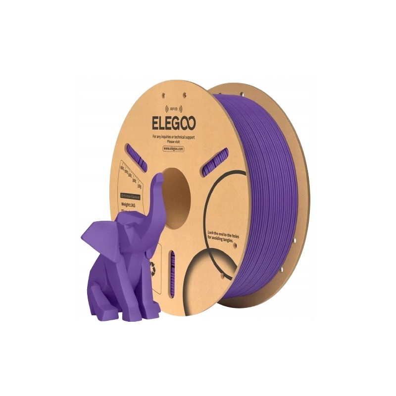 Filament PLA Elegoo 1,75 mm 1000 g fioletowy