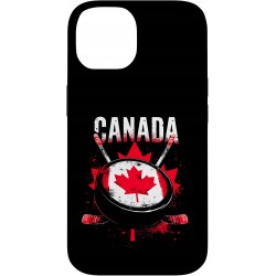 Outlet Etui Apple iPhone 14 dla fanów hokeja Kanada TPU wytrzymałe lekkie
