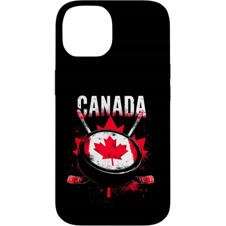 Outlet Etui Apple iPhone 14 dla fanów hokeja Kanada TPU wytrzymałe lekkie
