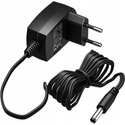 Outlet Zasilacz 5V 1A 5W DC 5,5x2,1 mm sieciowy impulsowy kabel 1,8m czarny