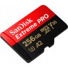Outlet Karta pamięci Sandisk 256GB microSDXC Extreme PRO 200MB/s A2 C10 V30