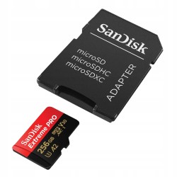 Outlet Karta pamięci Sandisk 256GB microSDXC Extreme PRO 200MB/s A2 C10 V30