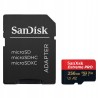 Outlet Karta pamięci Sandisk 256GB microSDXC Extreme PRO 200MB/s A2 C10 V30