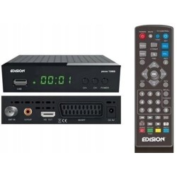 Outlet Tuner Dekoder DVB-T2 Edision Picco T265 H.265/HEVC Czarny OPIS