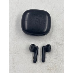 Outlet Słuchawki bezprzewodowe douszne JBL Wave Flex czarne Bluetooth OPIS