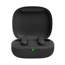 Outlet Słuchawki bezprzewodowe douszne JBL Wave Flex czarne Bluetooth OPIS