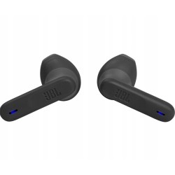 Outlet Słuchawki bezprzewodowe douszne JBL Wave Flex czarne Bluetooth OPIS