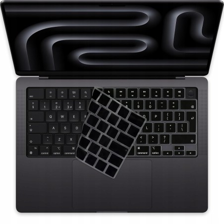 Outlet Osłona klawiatury MacBook 14/16" Pro/Max M1/M2/M3/M4 QWERTY Czarna