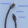 Outlet Kabel zasilający HiFi Monosaudio P078 1.5m miedź OFC ekranowany C15