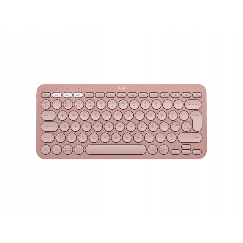 Klawiatura bezprzewodowa Logitech Pebble Keys 2 K380s Bluetooth FR AZERTY Klawiatura bezprzewodowa Logitech Pebble Keys 2 K380s Bluetooth FR AZERTY