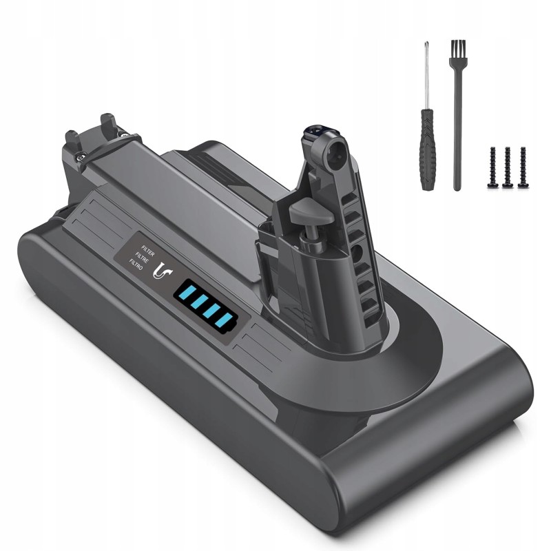 Outlet Keenstone Bateria zamiennik do Dyson V10 SV12 8000mAh Czarna