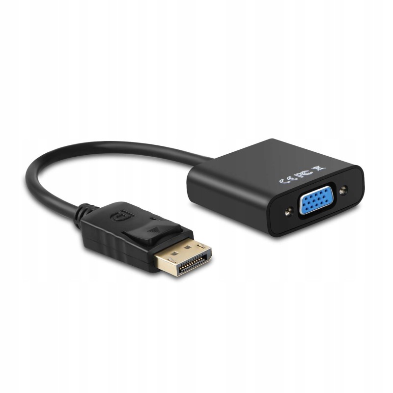 Outlet Adapter AISENS A125-0367 DisplayPort/M do SVGA/F 15 cm Czarny