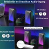 Outlet Głośniki komputerowe SOULION C30 2.0 USB Bluetooth RGB LED 3,5 mm