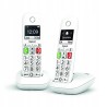 Outlet Gigaset E290 DUO telefon DECT 2 słuchawki CLIP duży wyświetlacz OPIS
