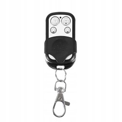 Outlet Pilot Uniwersalny do Bramy Garażu 433.92MHz 4-Kanałowy 4 szt. Czarne