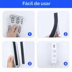 Outlet Taśma Rzep Samoprzylepna Dwustronna SUTOUG 3cm x 3m Czarna 2szt