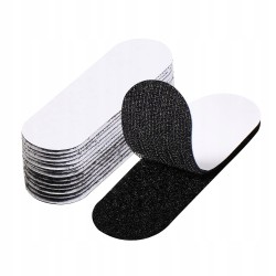 Outlet Taśma Rzep Samoprzylepna Dwustronna SUTOUG 3cm x 3m Czarna 2szt
