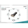 Outlet Konwerter Adapter DIGITUS DA-70167 USB 2.0 do RS232 (DB9) Czarny