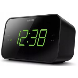 Outlet Philips TAR3306/12 radiobudzik FM podwójny alarm drzemka czarny