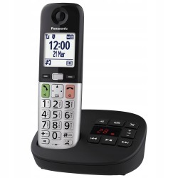 Outlet Panasonic KX-TGU430EXB telefon bezprzewodowy DECT sekretarka LCD