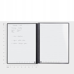 Outlet Rocketbook Core Wielokrotnego użytku notes spiralny 21×29,7cm Czarny