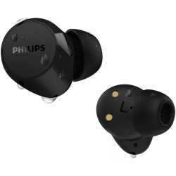 Outlet Słuchawki Bezprzewodowe Dokanałowe hilips TAT1209BK BT IPX4 Czarne