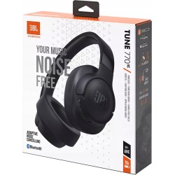 Outlet Słuchawki nauszne JBL Tune 770NC ANC Bluetooth 5.3 Pure Bass Czarny