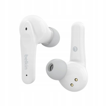 USZKODZONY Słuchawki bezprzewodowe dokanałowe Belkin Soundform Nano Biały