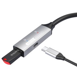 Outlet PremiumCord USB 3.2 Repeater Przedłużacz M-F 5Gbps Aluminium Czarny