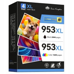 Outlet Toner 953XL do HP OfficeJet Pro 7740/7720/8720/8710, 4 szt.