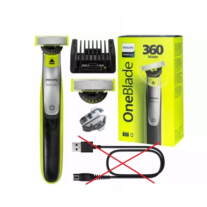 Outlet Golarka Philips OneBlade 360 QP2734/30 Trymer do Twarzy Brody Ciała