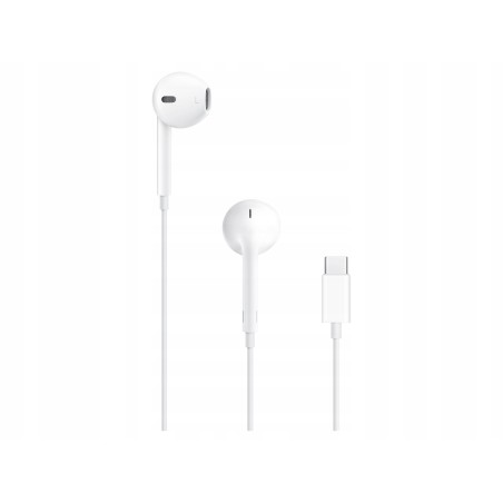 Outlet Słuchawki Przewodowe Douszne Apple EarPods USB-C MYQY3ZM/A Białe