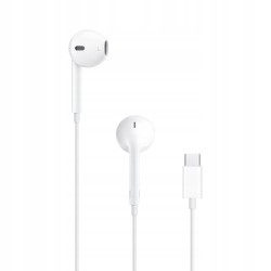Outlet Słuchawki Przewodowe Douszne Apple EarPods USB-C MYQY3ZM/A Białe
