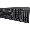 Outlet Klawiatura Bezprzewodowa Trust ODY II USB 2.4GHz Cicha AZERTY Czarna