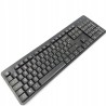 Outlet Klawiatura Bezprzewodowa Trust ODY II USB 2.4GHz Cicha AZERTY Czarna