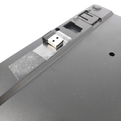 Outlet Klawiatura Bezprzewodowa Trust ODY II USB 2.4GHz Cicha AZERTY Czarna